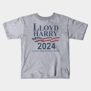 Lloyd and Harry '24  Election Funny Dumb And Dumber Kids T-Shirt